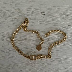 Christian Dior Petit CD Choker Necklace